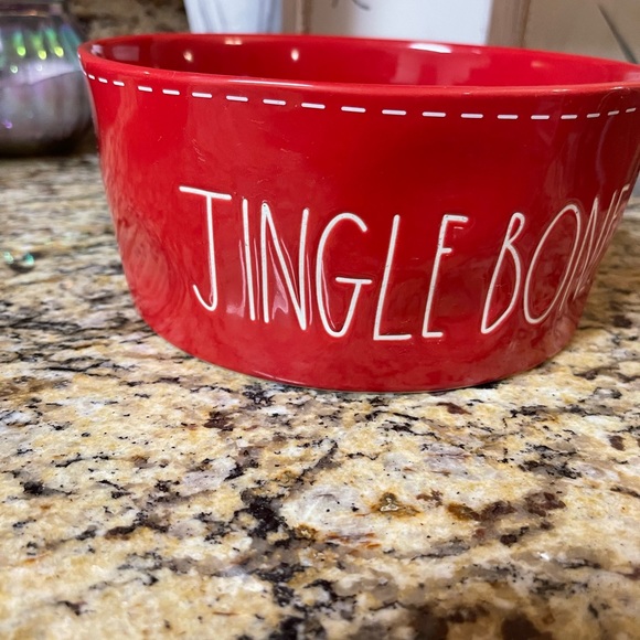 Rae Dunn dog bowl - Picture 3 of 5